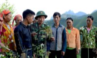 Phóng sự ảnh: Những chiến sỹ "quân hàm xanh" trên núi Nặm Hùng